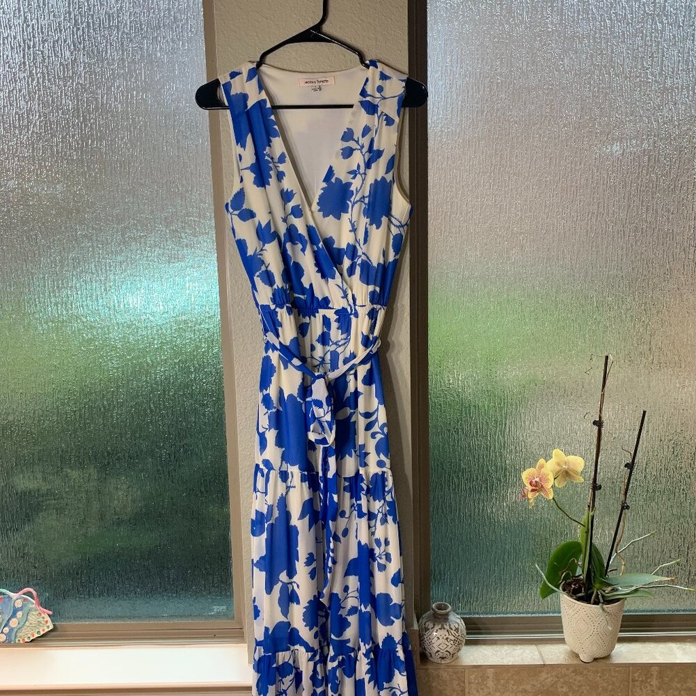 Jealous Tomatoe Floral Sleeveless Maxi Dress (Sm)